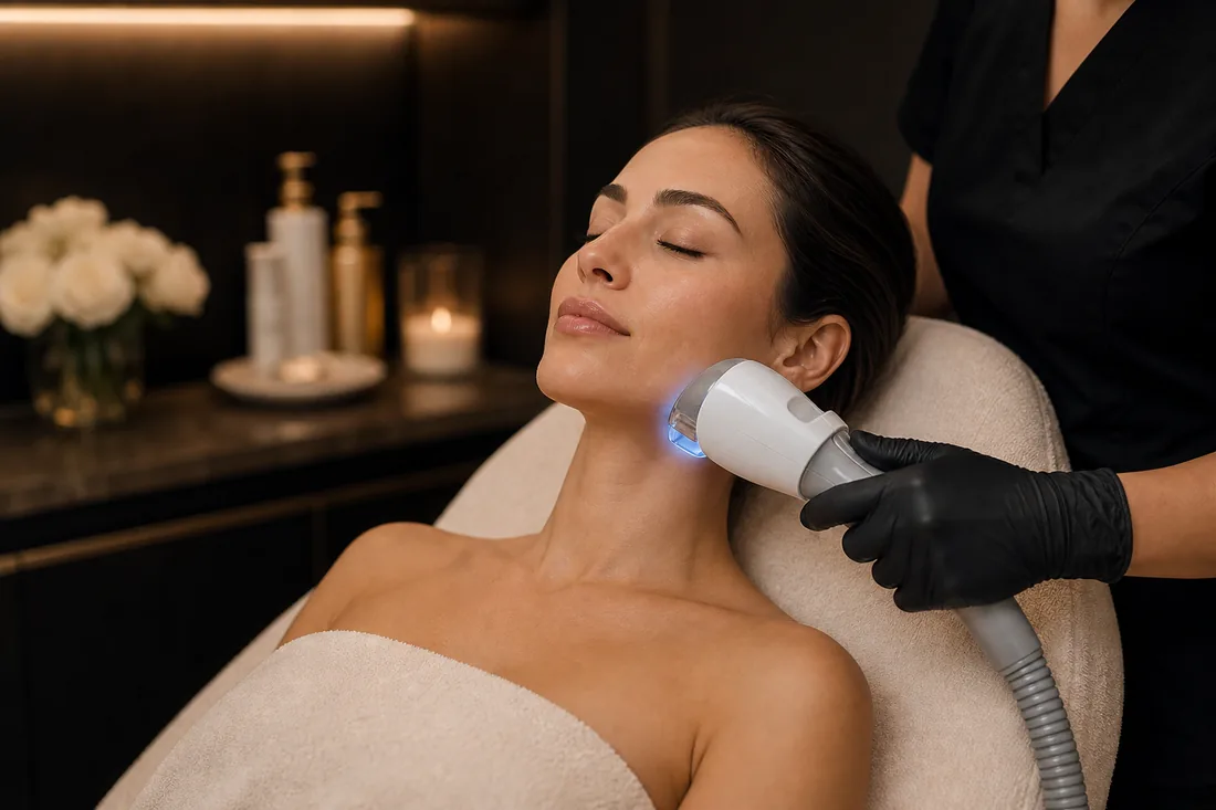 Séance Médico Laser ICE pour le visage et le cou